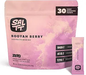 SALTT Electrolytes Powder Flavored Drink Mix - Booyah Berry 30CT