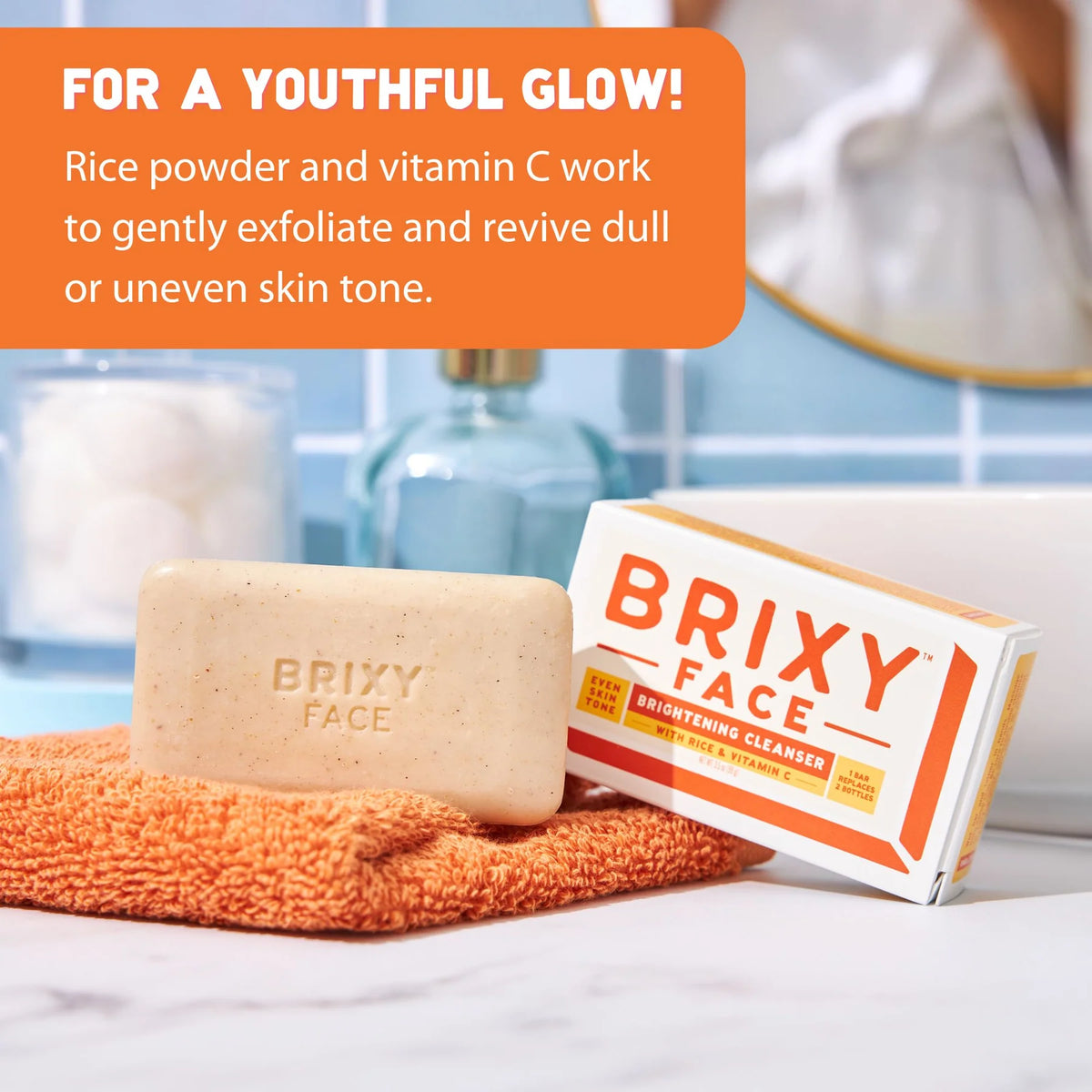 BRIXY Brightening Facial Cleansing Bar