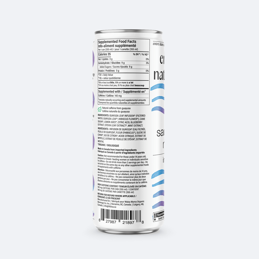 Waisa - Wildberry Mint Cold Brew (sold in cases)