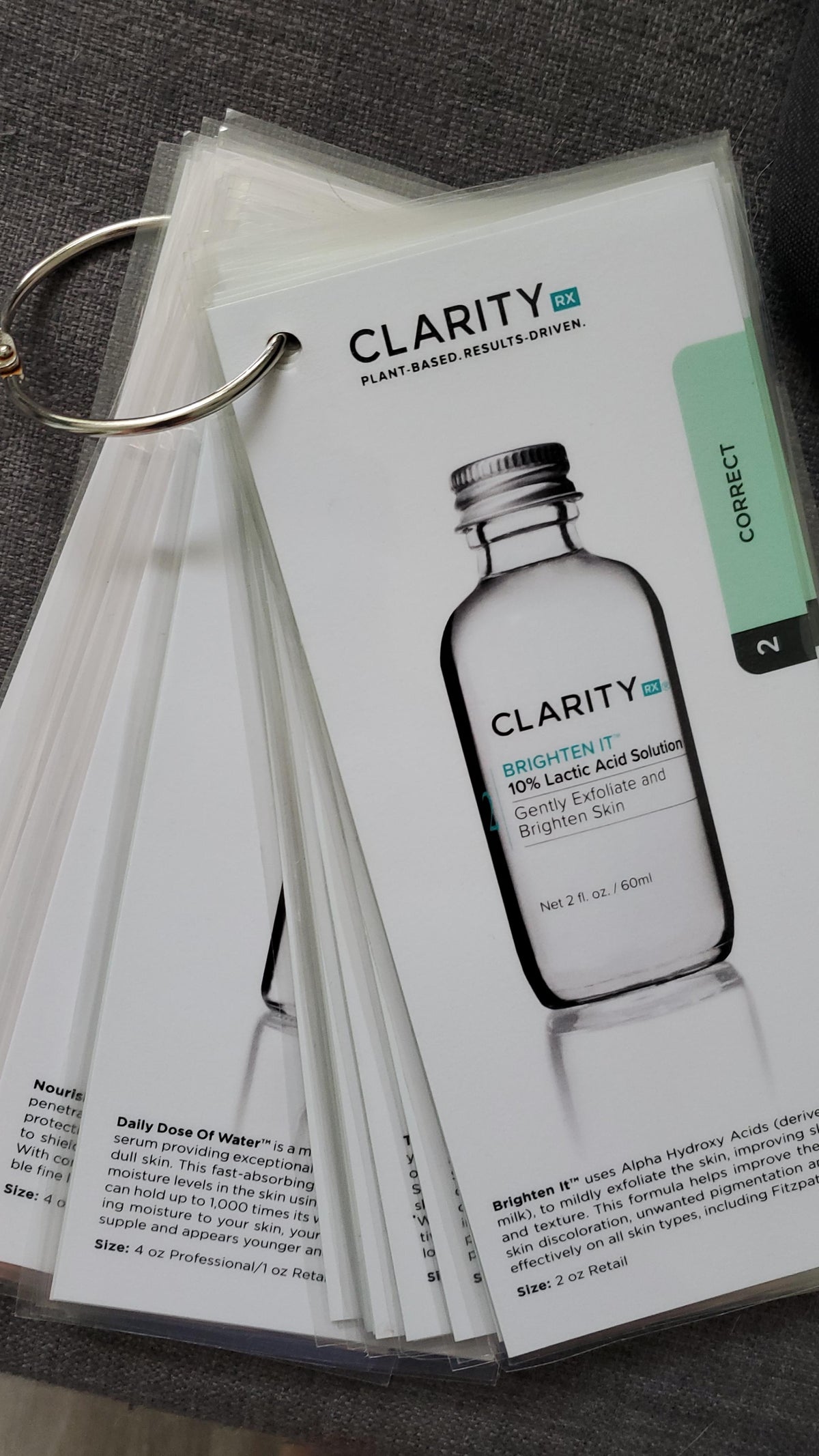 ClarityRX Rack Cards
