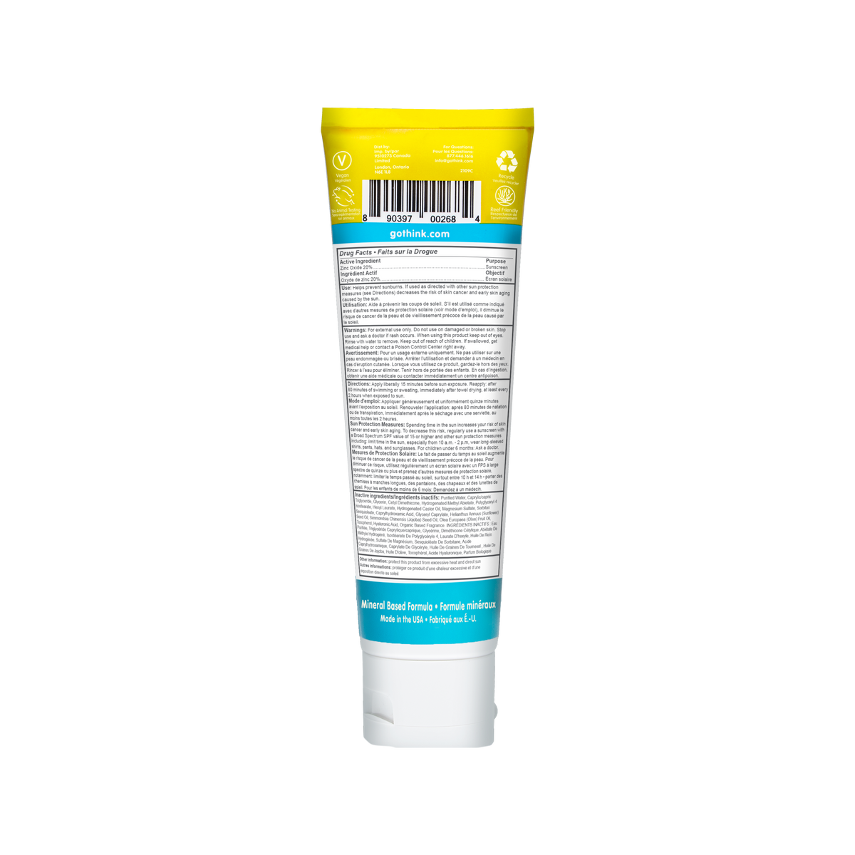 Kid Mineral Based Sunscreen Lotion SPF 50+ 89ml - Sold in Packs of 12