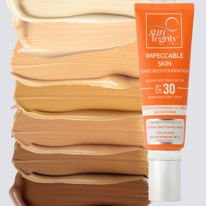 Suntegrity Impeccable Skin, Broad Spectrum SPF 30 - Tan *Best Before November 2026*
