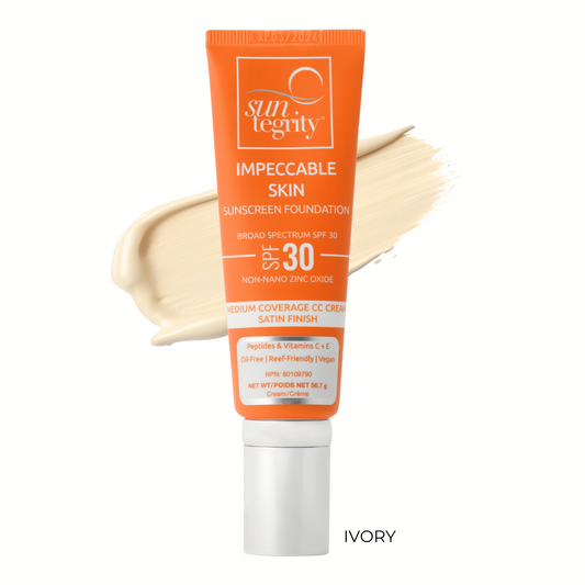 *Tester * Suntegrity Impeccable Skin, Broad Spectrum SPF 30 - Ivory