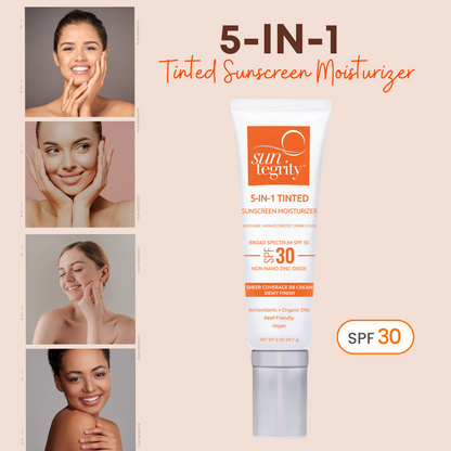 Suntegrity 5-IN-1 Tinted Sunscreen Moisturizer - Broad Spectrum SPF 30 - Fair