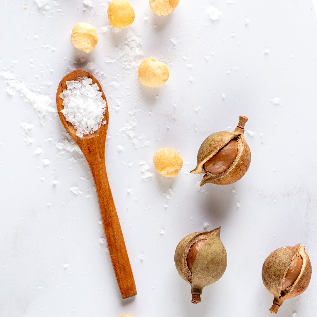 Dry Roasted Macadamia Nuts with Namibian Sea Salt (6 x 113g each)