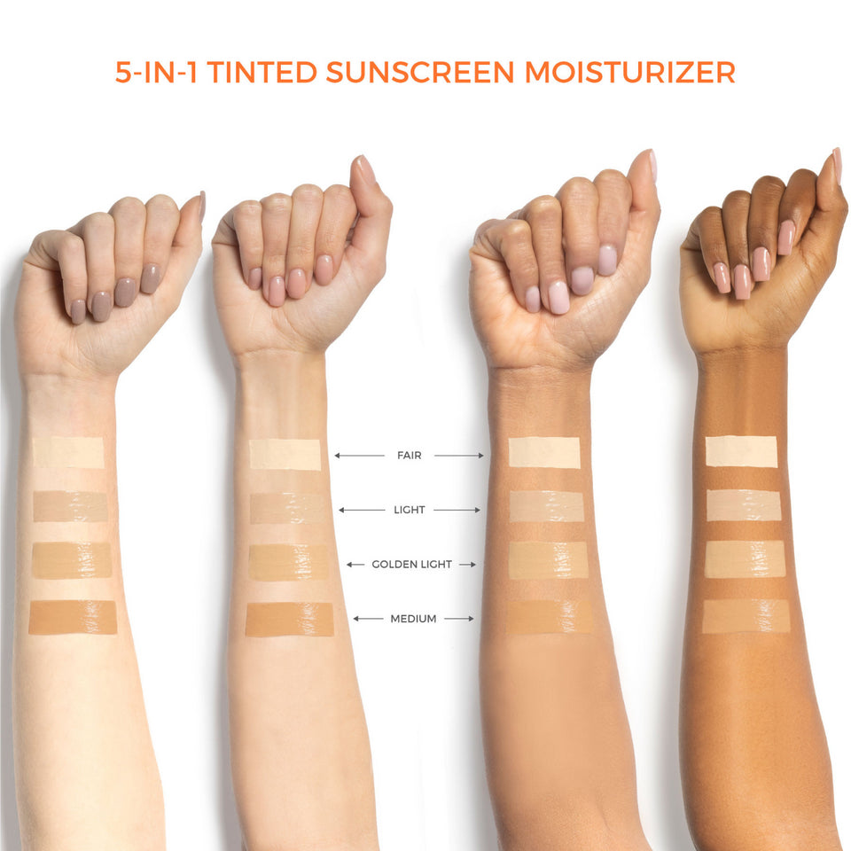 Suntegrity 5-IN-1 Tinted Sunscreen Moisturizer - Broad Spectrum SPF 30 - Medium