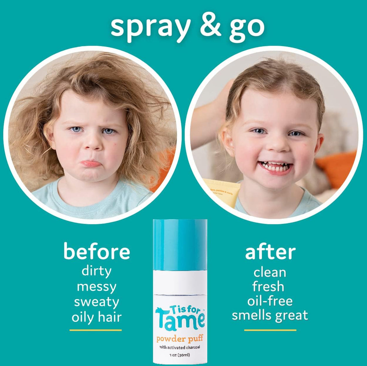 Powder Puff Dry Shampoo