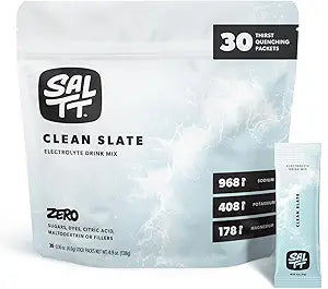 SALTT Electrolytes Powder Unflavored Drink Mix - Clean Slate 30CT