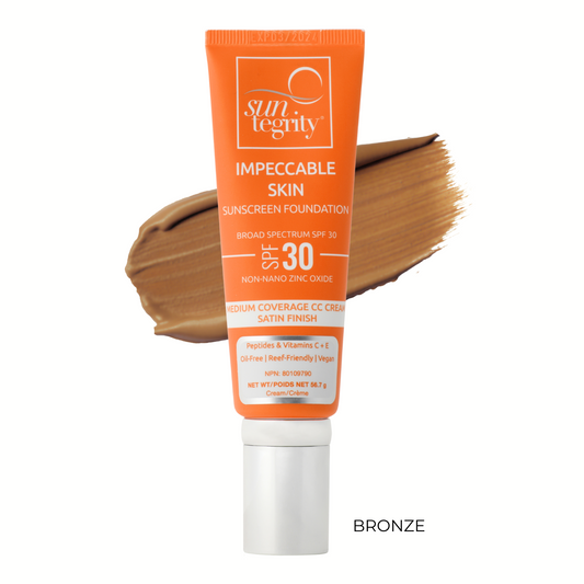 *Tester * Suntegrity Impeccable Skin, Broad Spectrum SPF 30 - Bronze