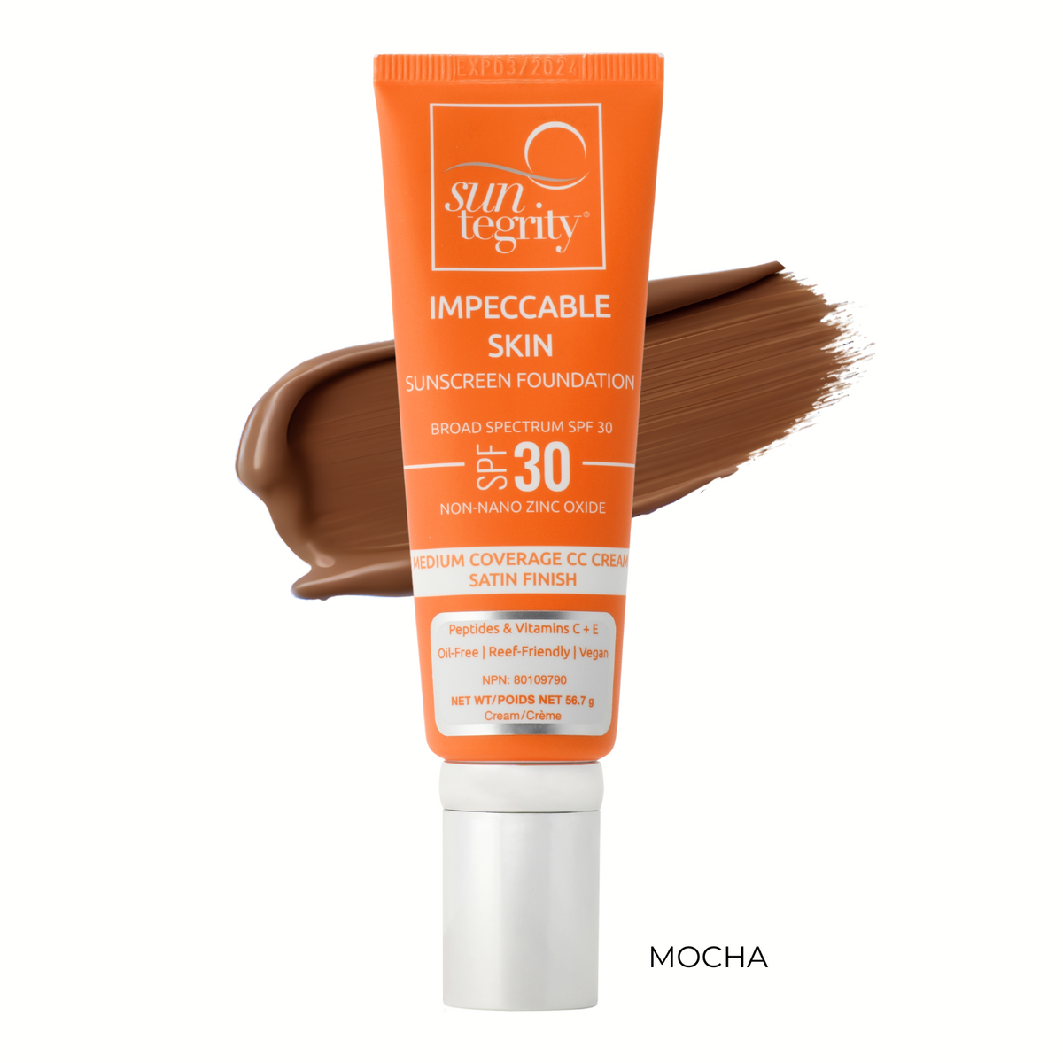Suntegrity Impeccable Skin, Broad Spectrum SPF 30 - Mocha -