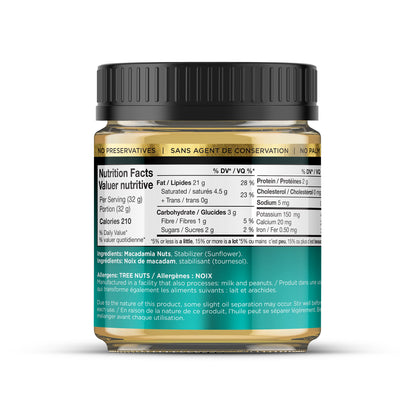 Macadamia Nut Butter - All Natural Flavor (8 x 250g)