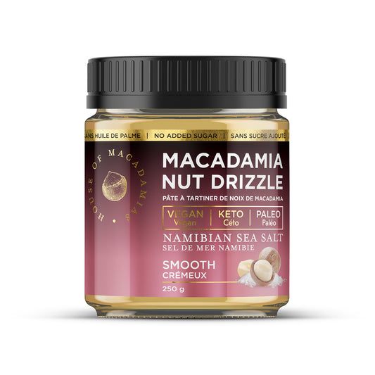 Macadamia Nut Butter Sea Salt Flavor (8 x 250g)