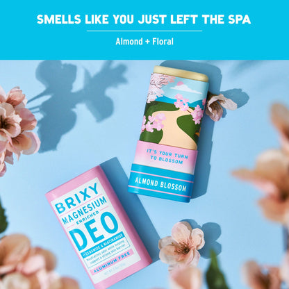 BRIXY Magnesium Enriched Deo - Almond Blossom