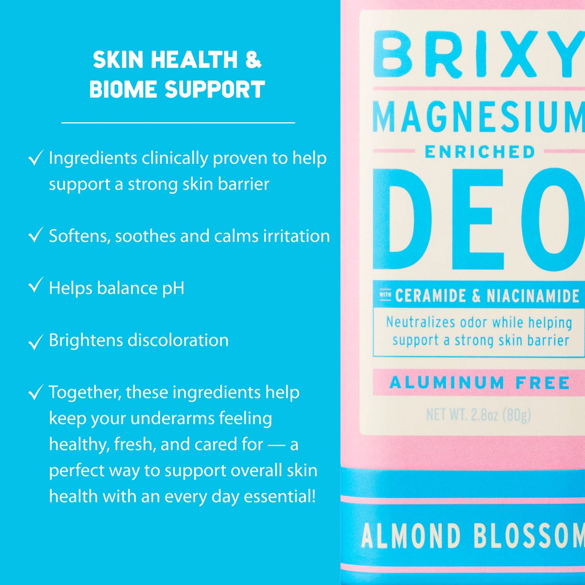 BRIXY Magnesium Enriched Deo - Almond Blossom