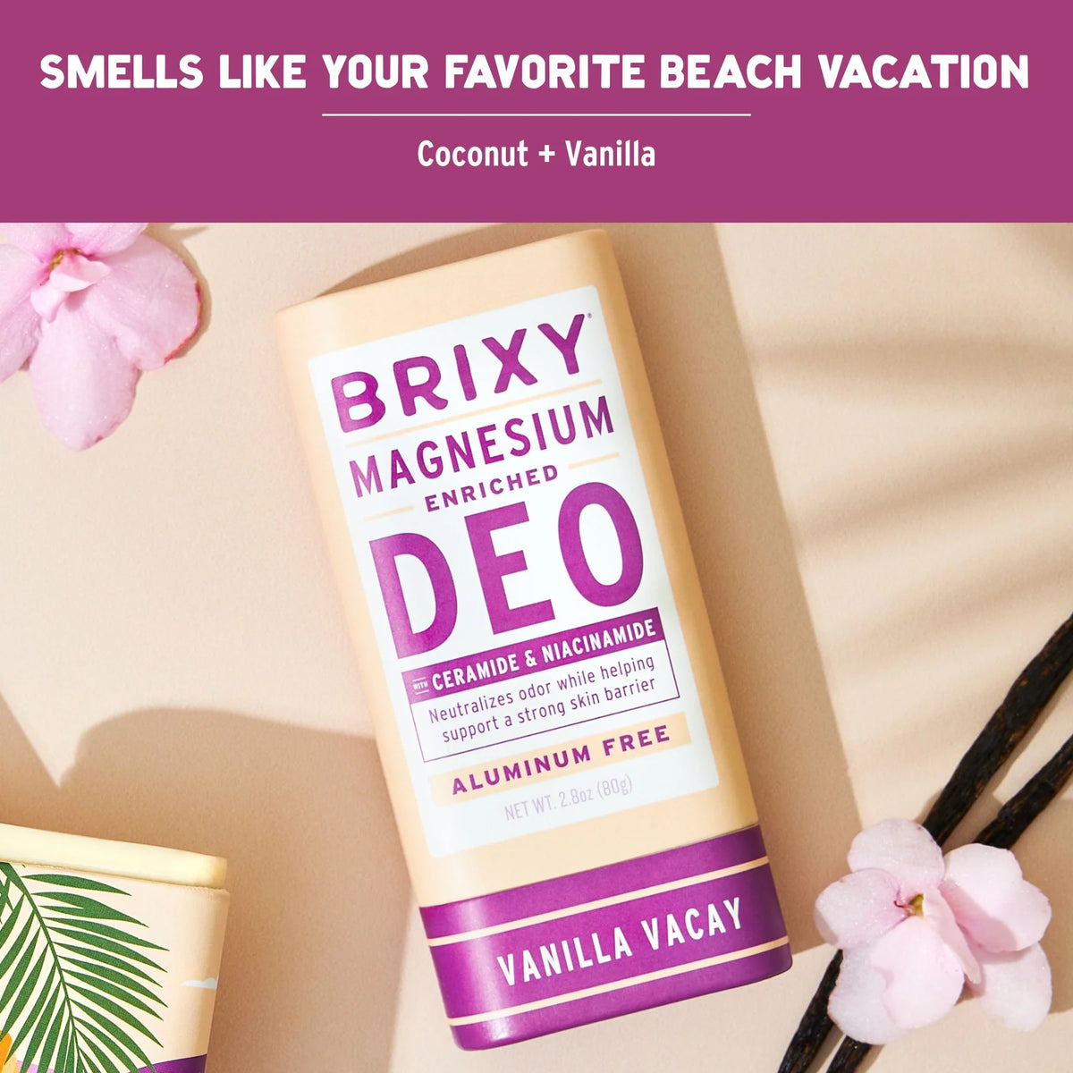 BRIXY Deodorant - Vanilla Vacay