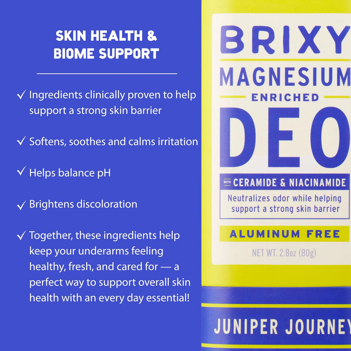 BRIXY Deodorant - Juniper Journey