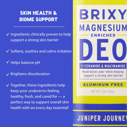 BRIXY Deodorant - Juniper Journey