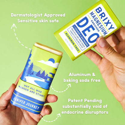 BRIXY Deodorant - Juniper Journey