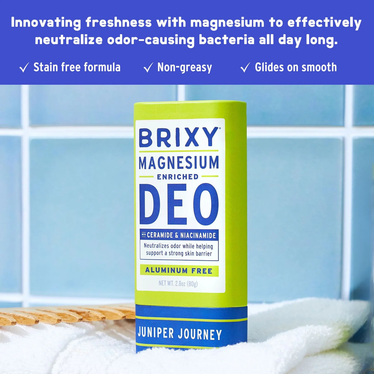 BRIXY Deodorant - Juniper Journey
