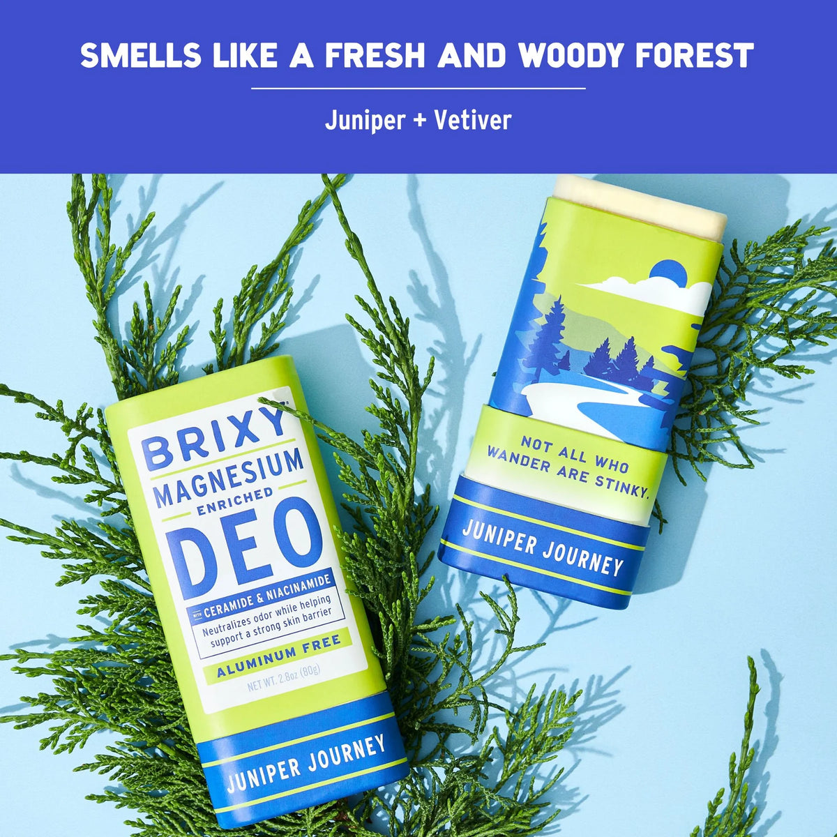 BRIXY Deodorant - Juniper Journey