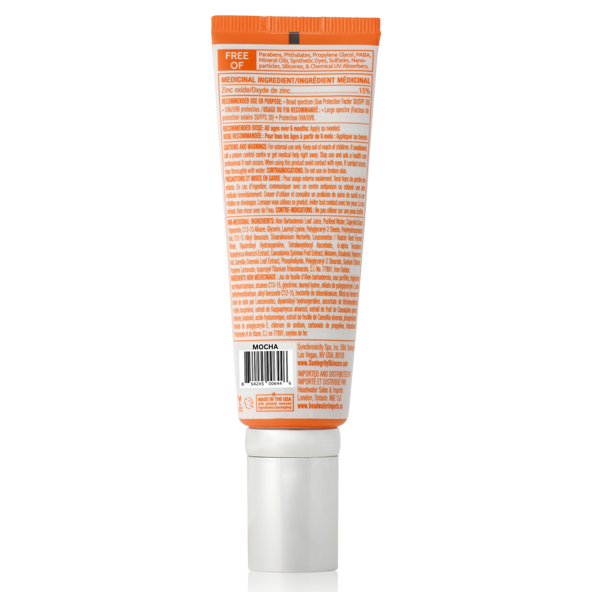 *Tester * Suntegrity Impeccable Skin, Broad Spectrum SPF 30 - Mocha