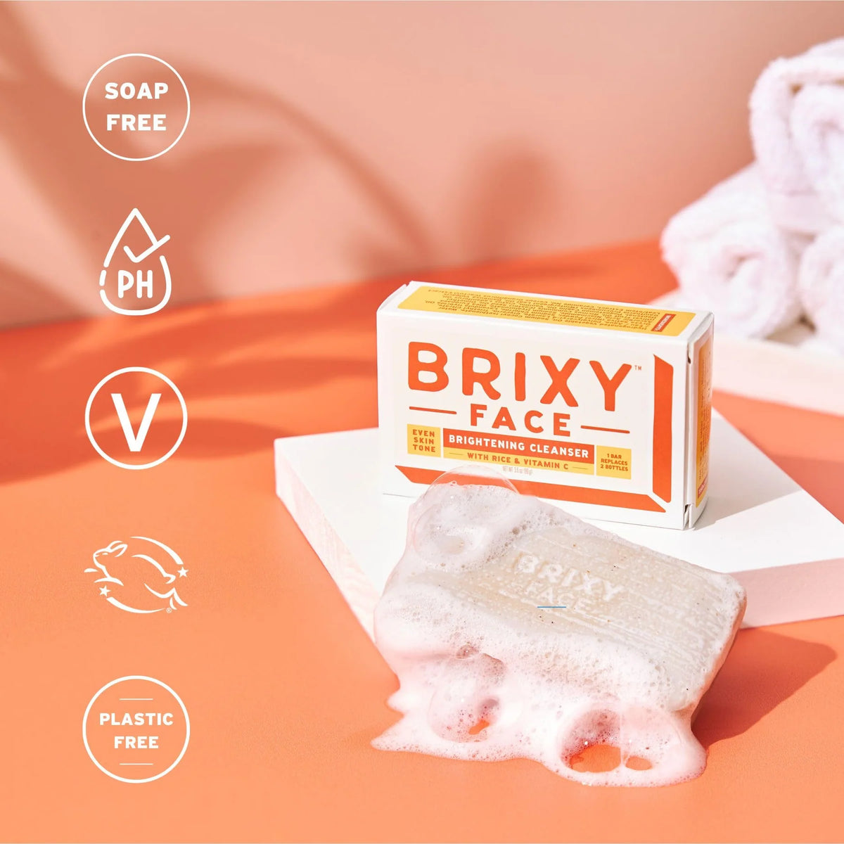 BRIXY Brightening Facial Cleansing Bar