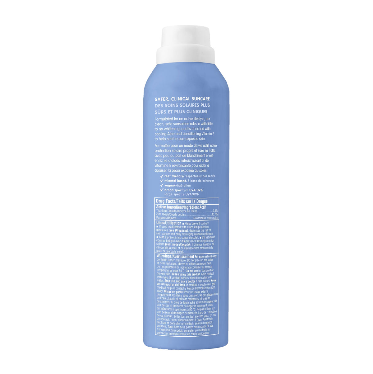 THINK Sport Clear Zinc Sunscreen Spray SPF 50 - Sold in Packs of 6