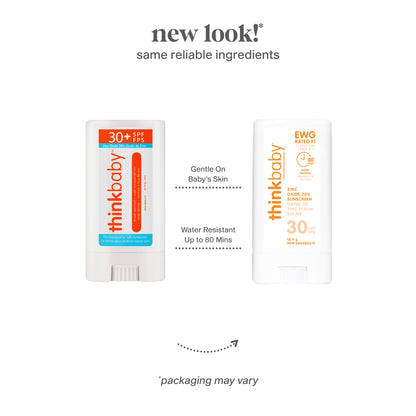 Baby Mineral Based Sunscreen Stick  -  Sold in Packs of 8