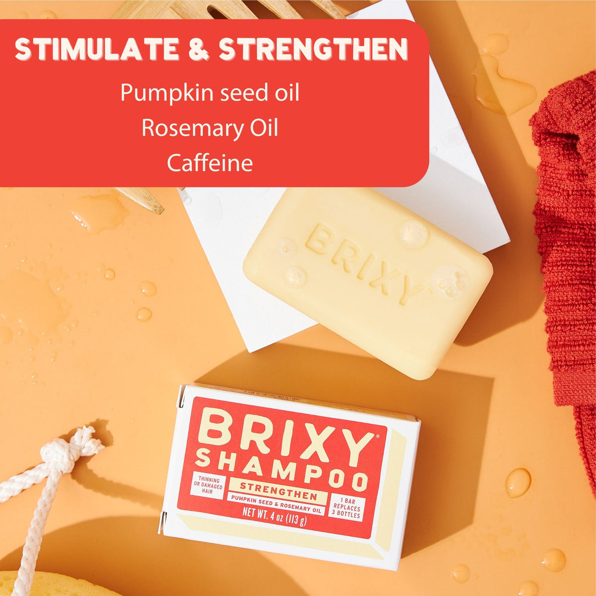 BRIXY Strengthen Shampoo Bar