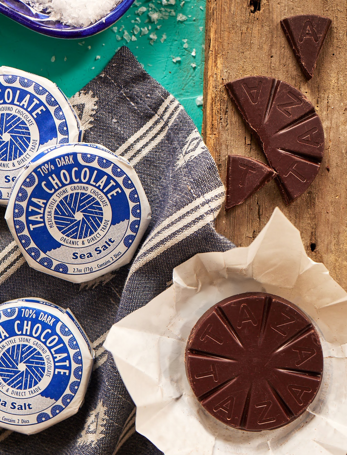 Sea Salt - 70% Dark Chocolate