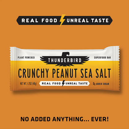 Crunchy Peanut Sea Salt Snack Bar