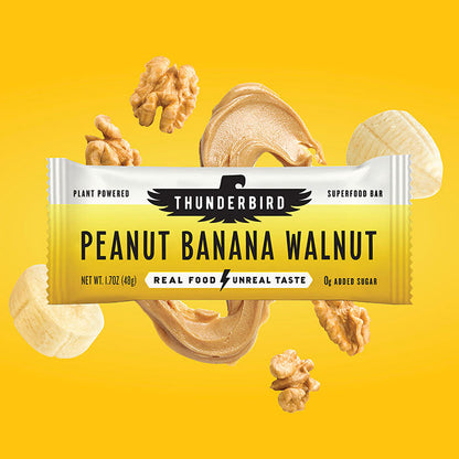 Peanut Banana Walnut Snack Bar