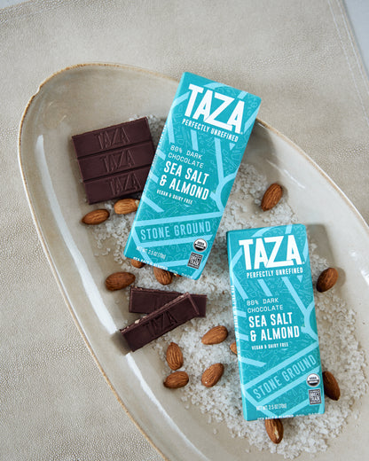 Sea Salt & Almond - 80% Dark Chocolate