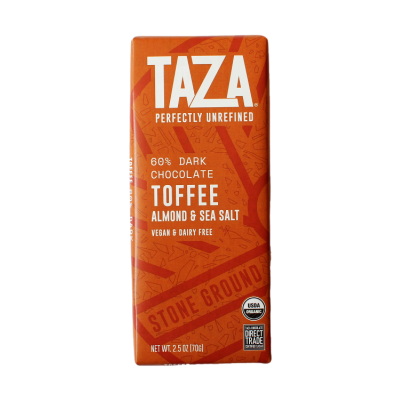 Toffee, Almond & Sea Salt - 60% Dark Chocolate
