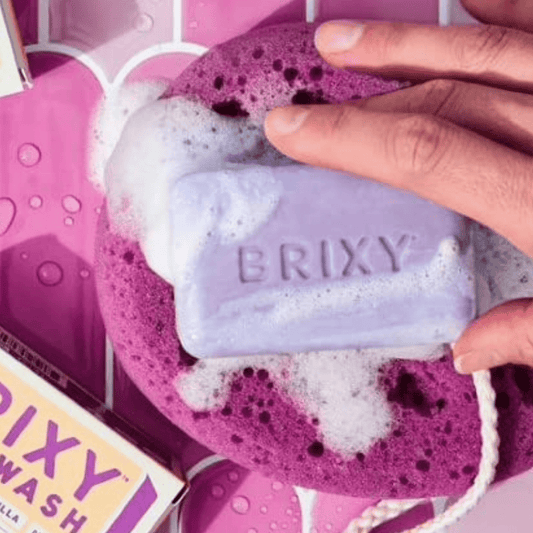 BRIXY Coconut Vanilla Body Wash Bar for Moisturization & Softness (sold in Cases of 6)
