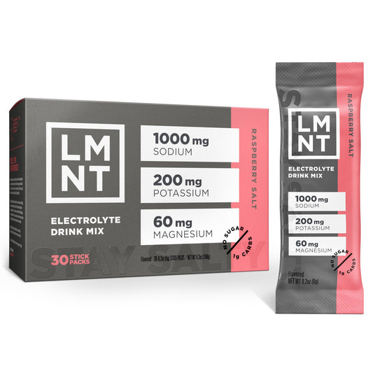 LMNT Raspberry Salt, 30ct