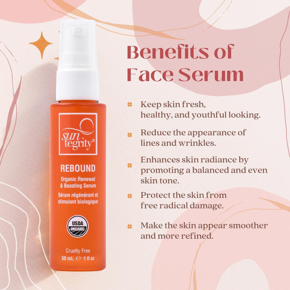 Suntegrity Rebound Organic Antioxidant Renewal & Boosting Serum