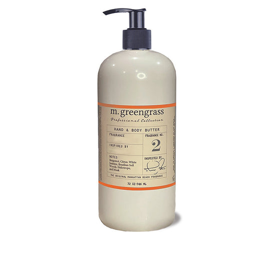 m. greengrass Sweet Clementine Hand and Body Butter Quarts