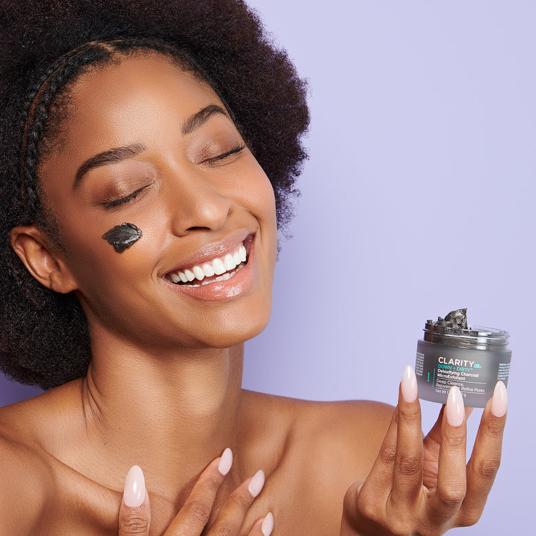 Tester - Down + Dirty™ Detoxifying Charcoal MicroExfoliant  50 g
