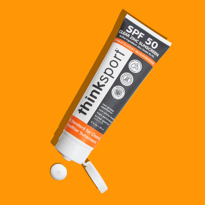 THINK Sport Clear Zinc Lotion SPF 50 -  Sold in Packs of 12