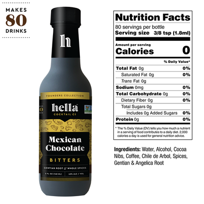Hella Mexican Chocolate Cocktail Bitters 5oz