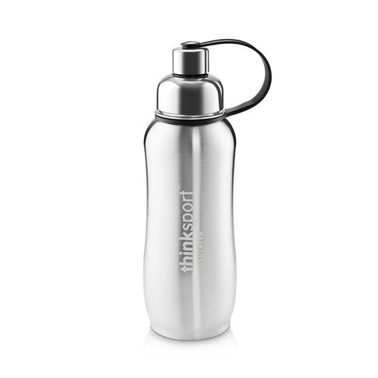 Stainless Water Bottle -  750ml Silver