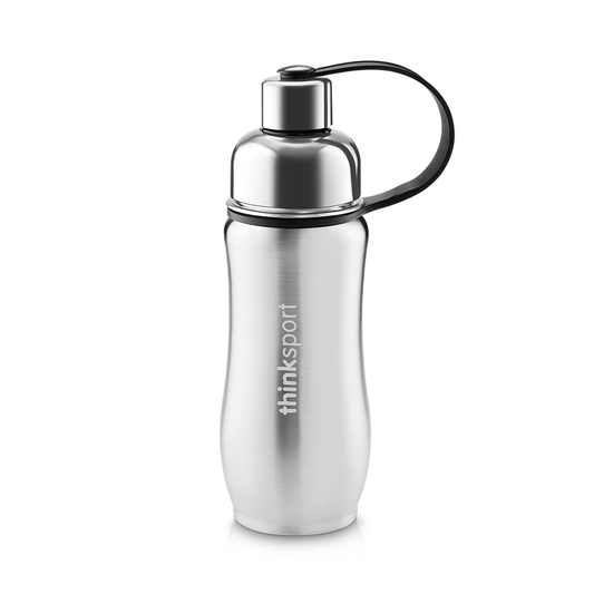 Stainless Water Bottle -  350ml Silver